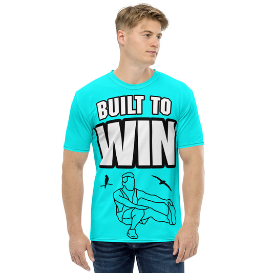 T-shirt pour hommes Construire pour gagner