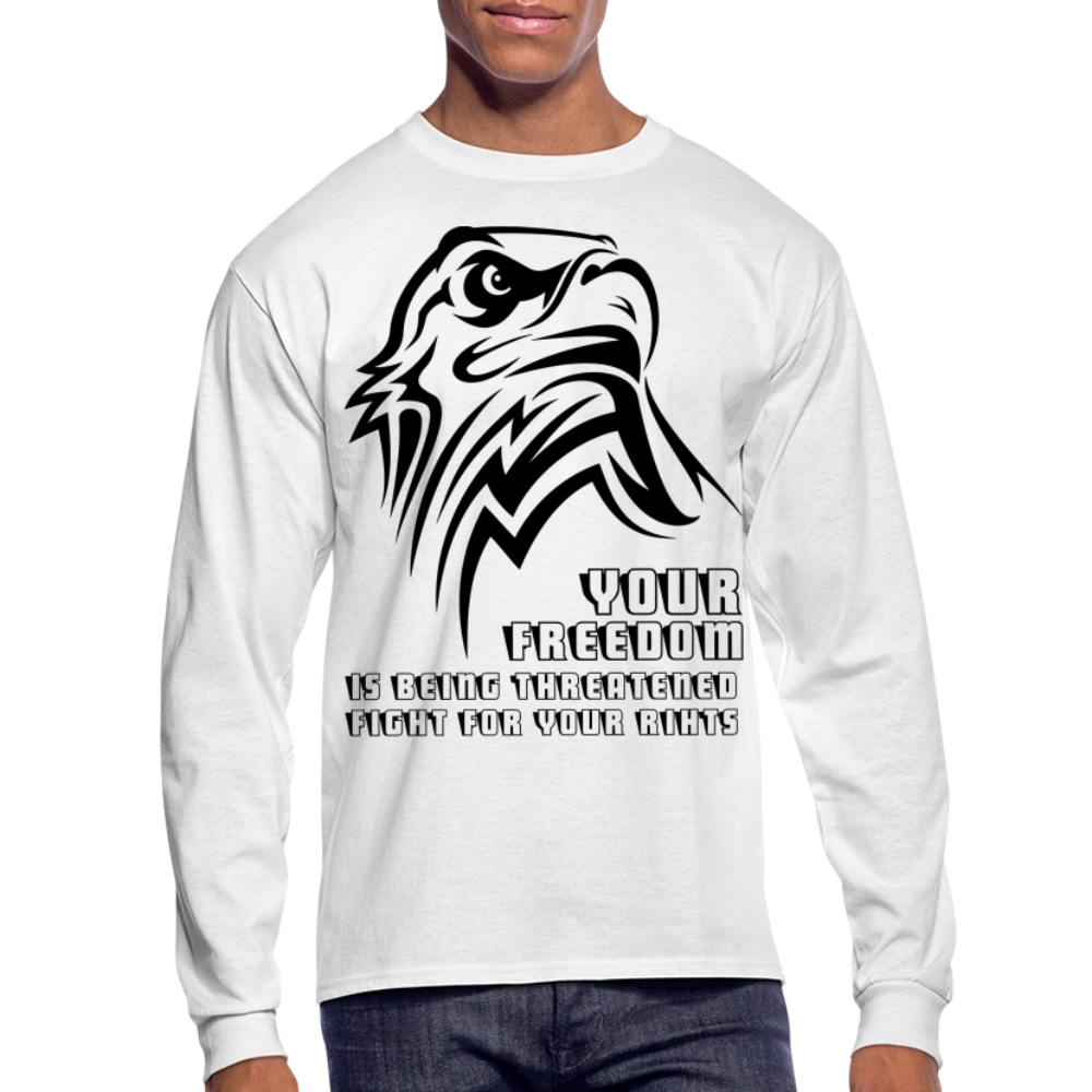 Men's Long Sleeve T-Shirt - white
