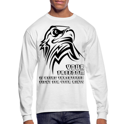 Men's Long Sleeve T-Shirt - white