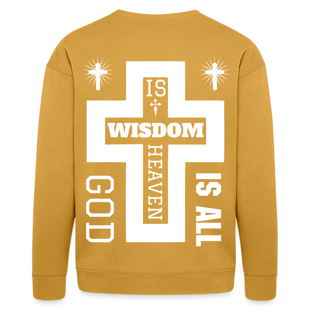 Bella + Canvas Unisex Sweatshirt - heather mustard