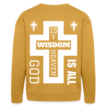 Bella + Canvas Unisex Sweatshirt - heather mustard