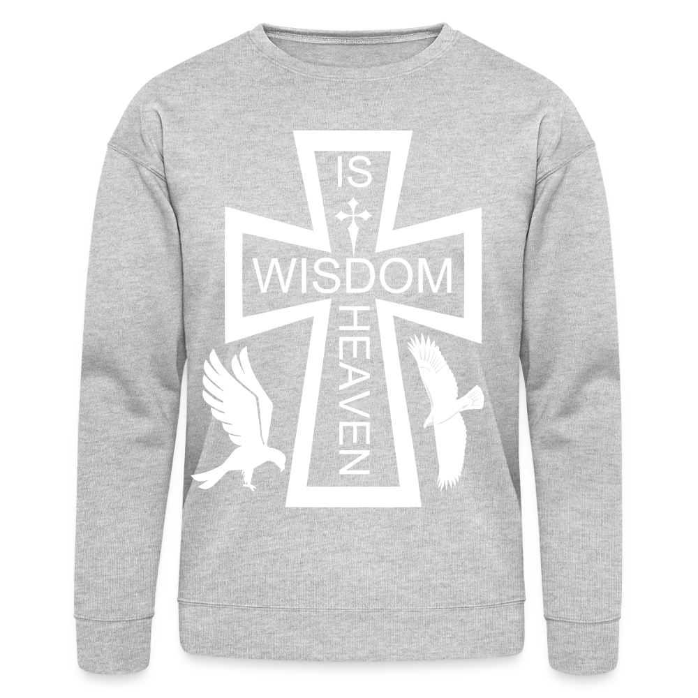 Bella + Canvas Unisex Sweatshirt - heather gray