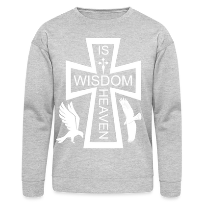 Bella + Canvas Unisex Sweatshirt - heather gray