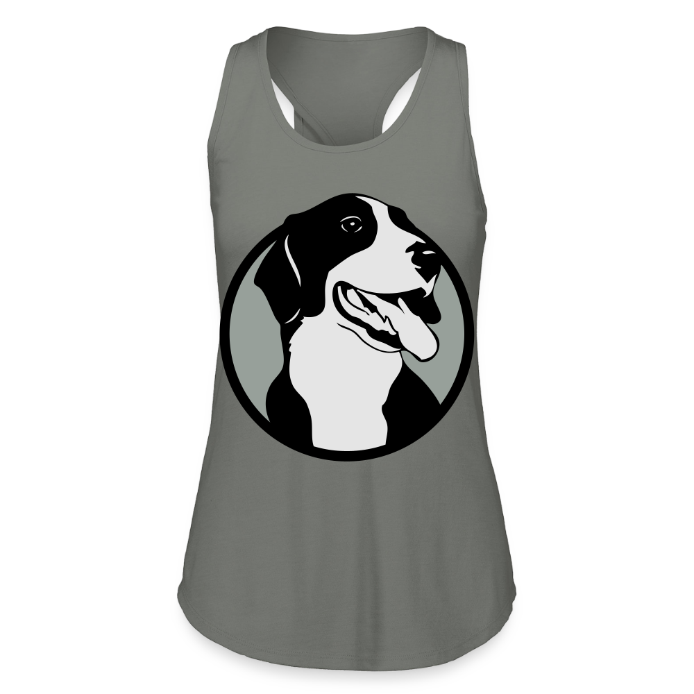 Augusta Sportswear Girl's Lux Tri-Blend Tank - heather gray