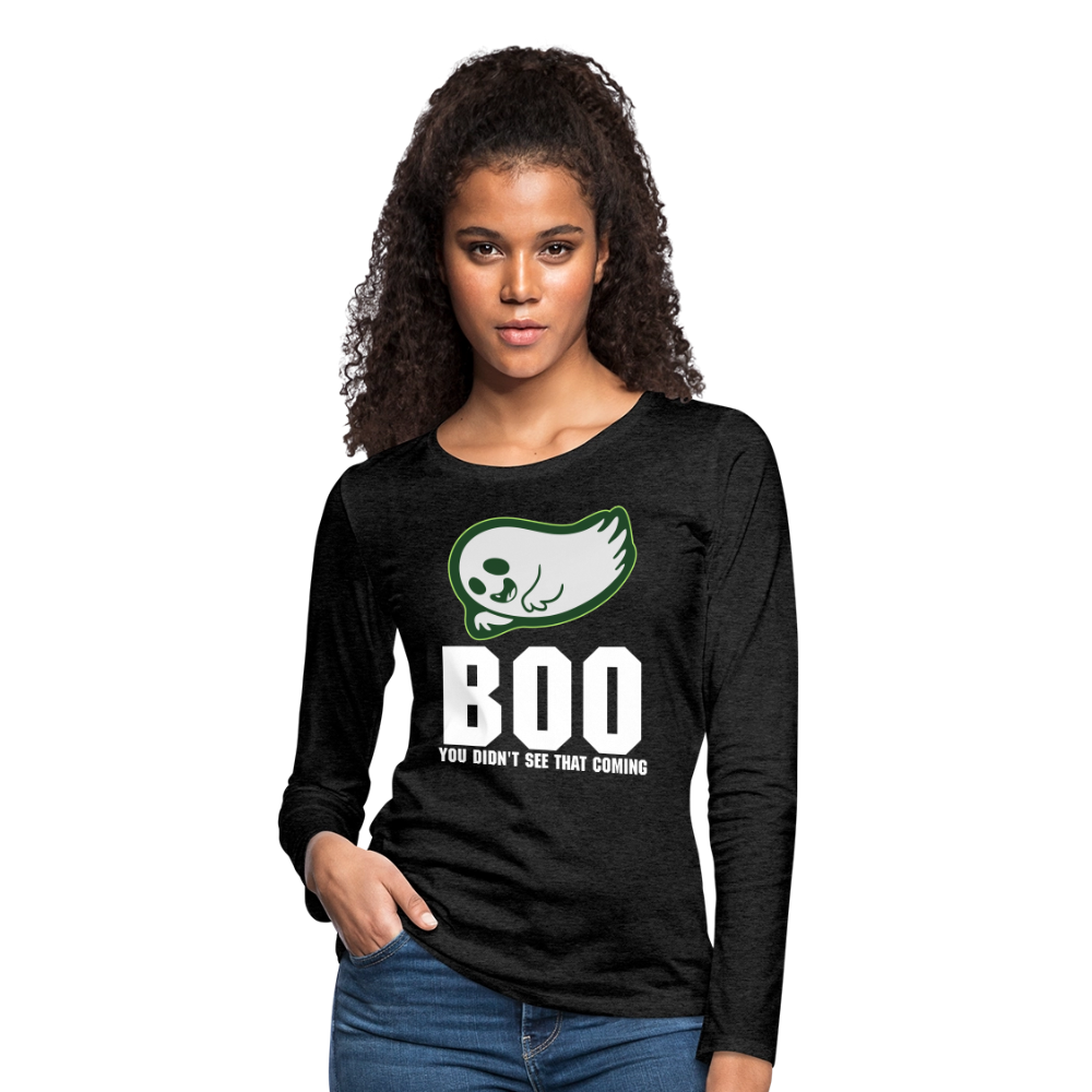 Women's Premium Long Sleeve T-Shirt - charcoal grey