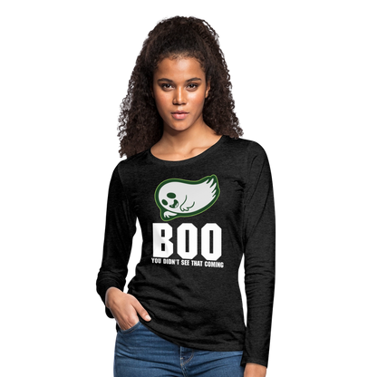 Women's Premium Long Sleeve T-Shirt - charcoal grey