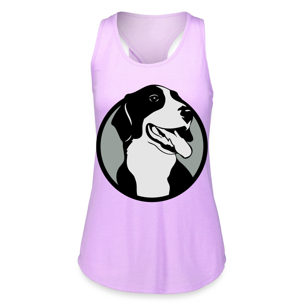 Augusta Sportswear Girl's Lux Tri-Blend Tank - light lavender heather