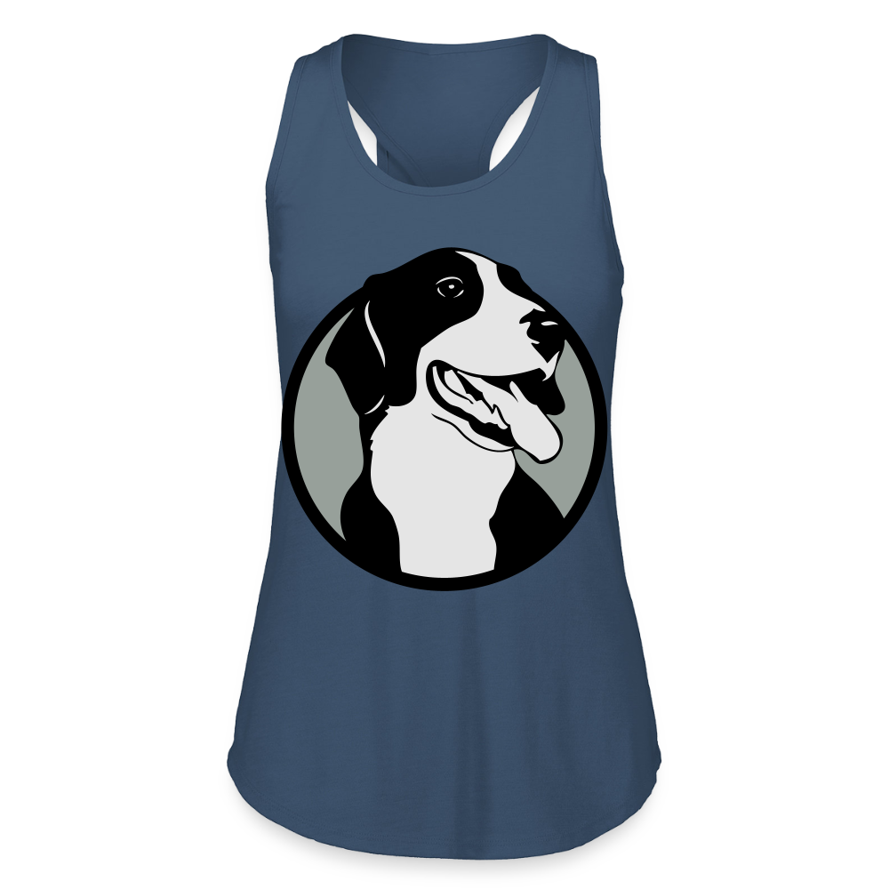 Augusta Sportswear Girl's Lux Tri-Blend Tank - storm heather