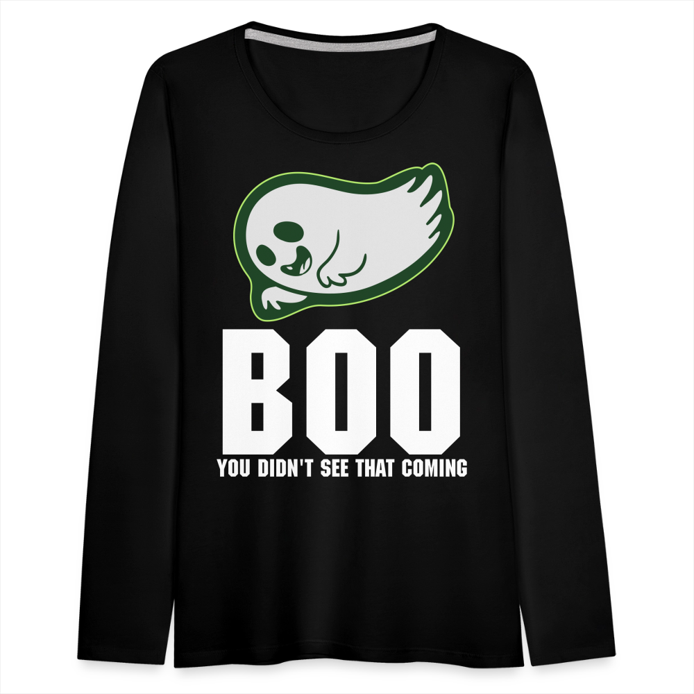 Women's Premium Long Sleeve T-Shirt - black