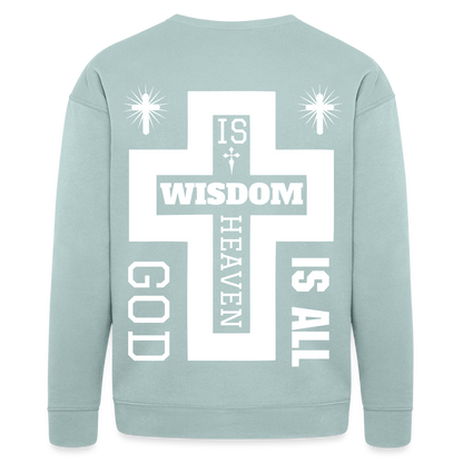 Bella + Canvas Unisex Sweatshirt - dusty blue