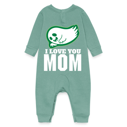 Baby Fleece One Piece - saltwater