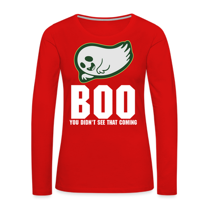 Women's Premium Long Sleeve T-Shirt - red