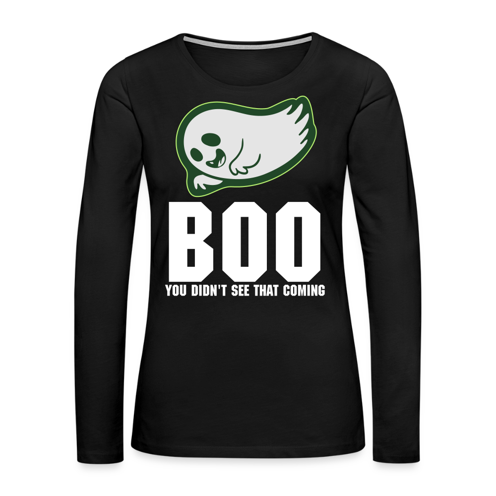 Women's Premium Long Sleeve T-Shirt - black