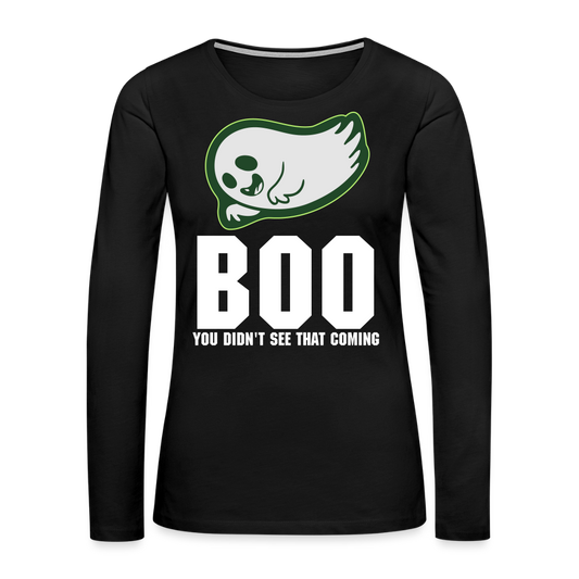 Women's Premium Long Sleeve T-Shirt - black