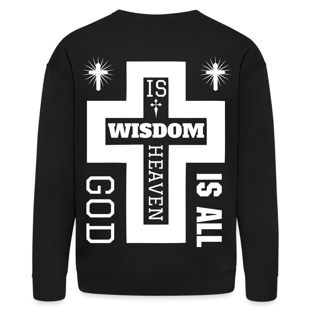 Bella + Canvas Unisex Sweatshirt - black