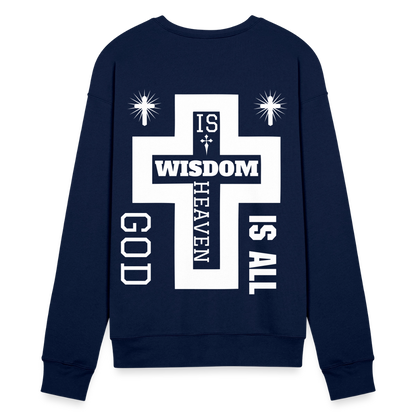 Bella + Canvas Unisex Sweatshirt - navy