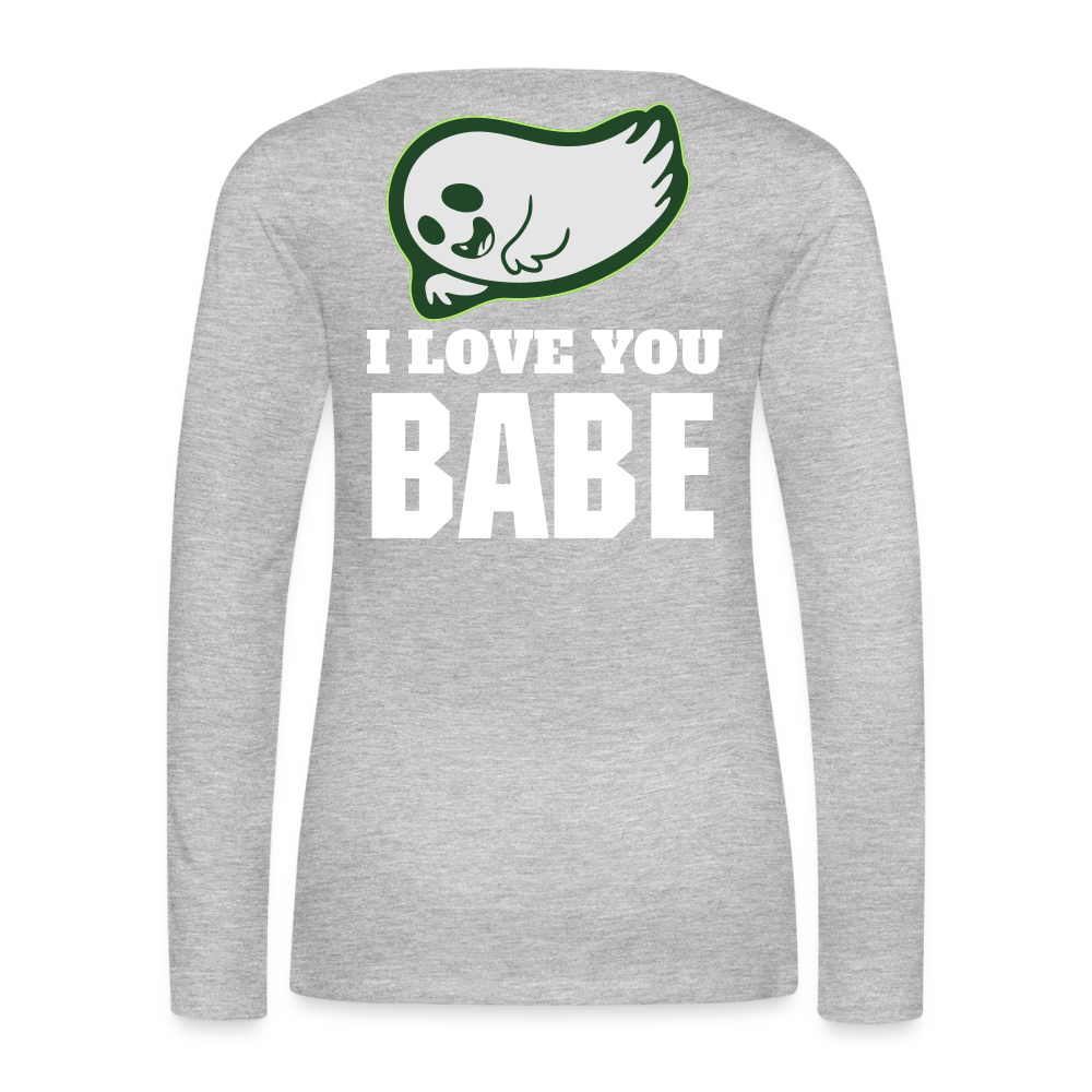 Women's Premium Long Sleeve T-Shirt - heather gray