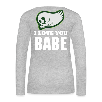 Women's Premium Long Sleeve T-Shirt - heather gray