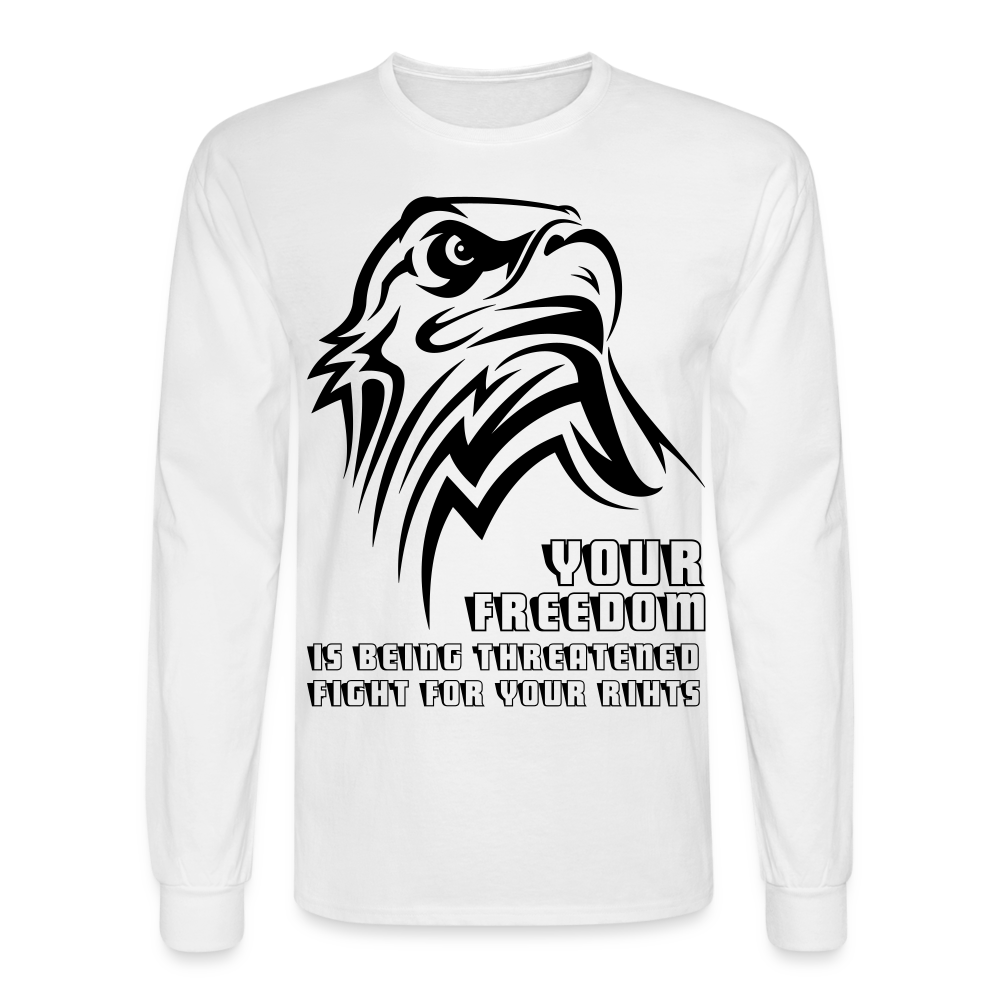 Men's Long Sleeve T-Shirt - white