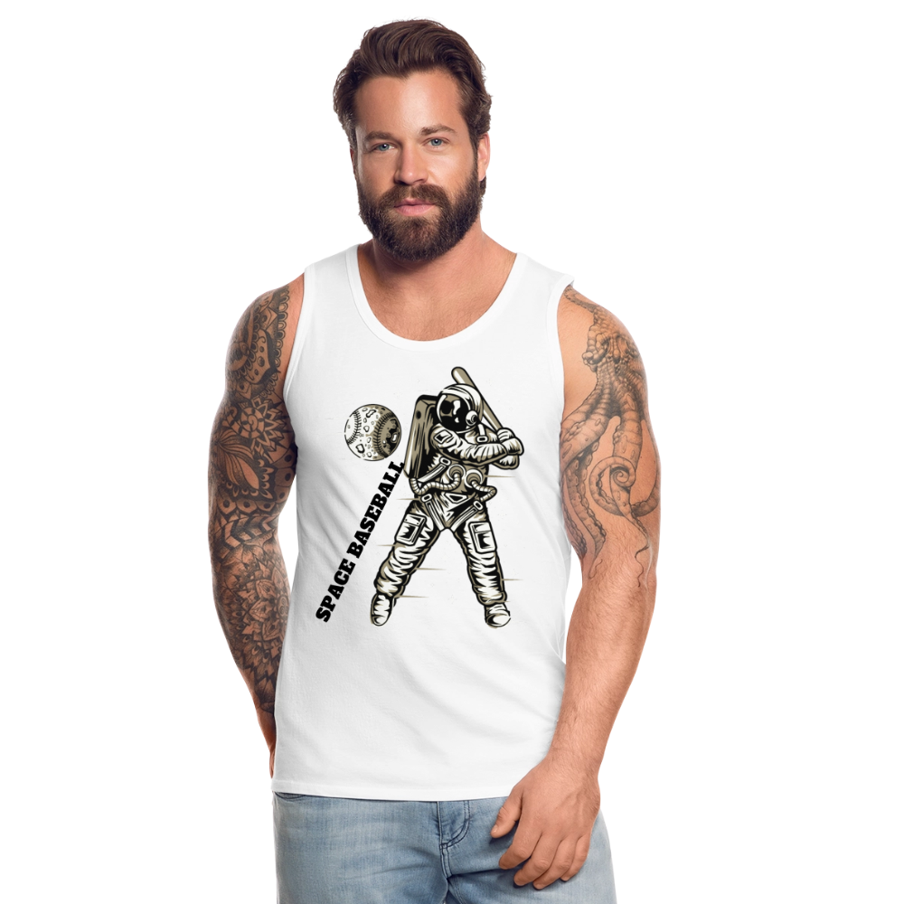 Men’s Premium Tank - white