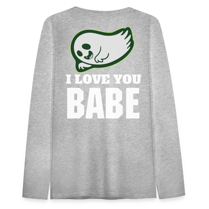 Women's Premium Long Sleeve T-Shirt - heather gray