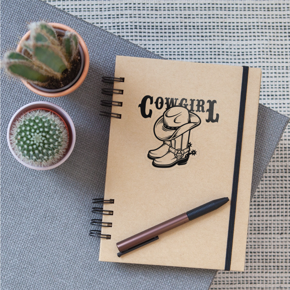 Sticker - transparent glossy