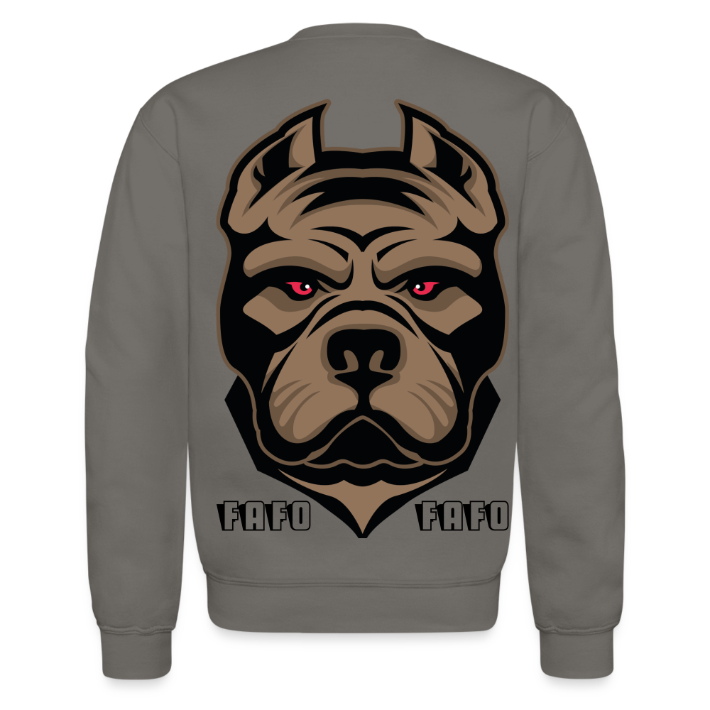 Crewneck Sweatshirt - asphalt gray