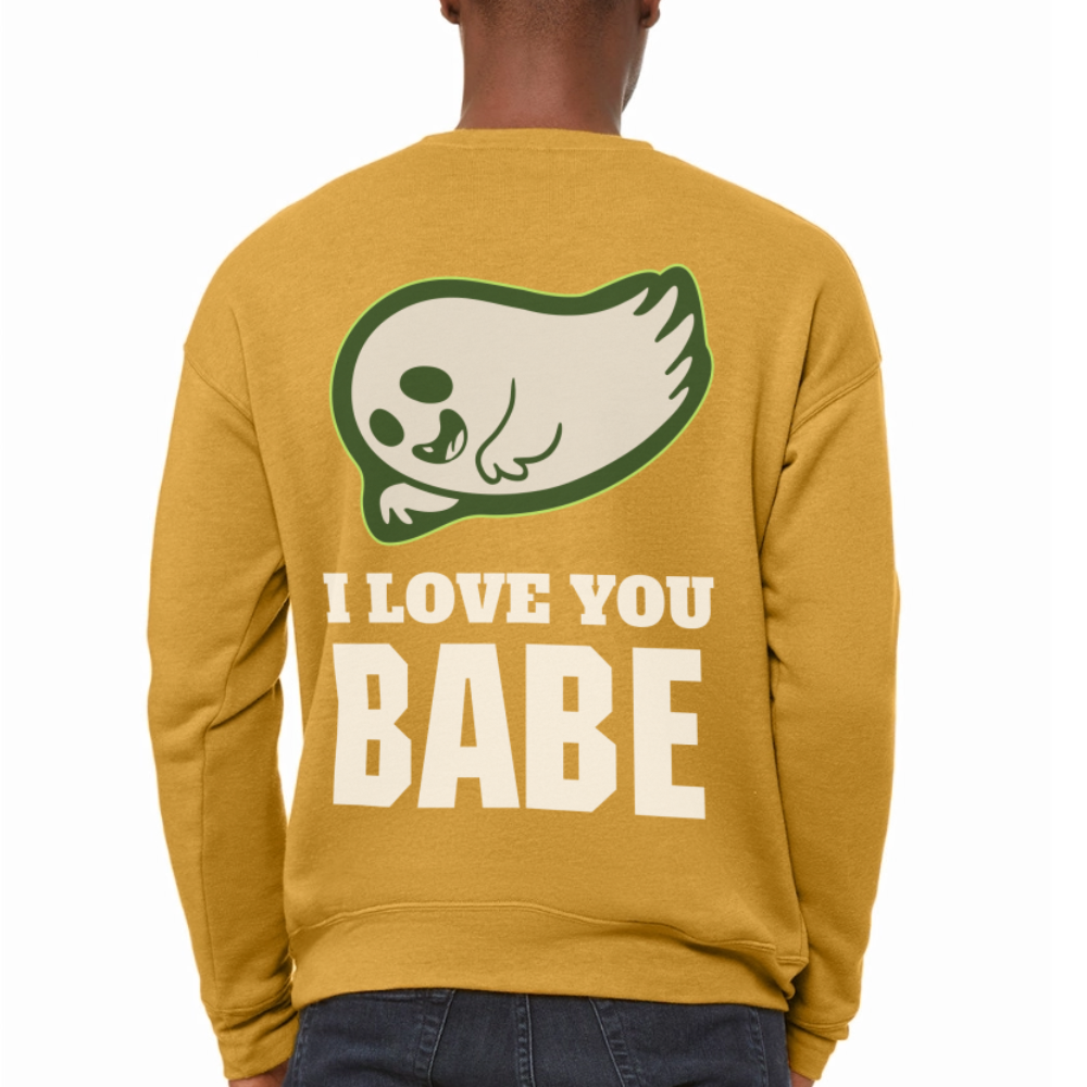 Bella + Canvas Unisex Sweatshirt - heather mustard