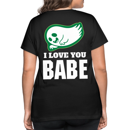 Women’s Curvy T-Shirt - black