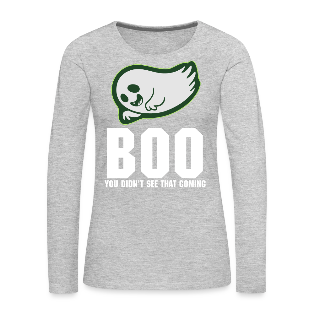 Women's Premium Long Sleeve T-Shirt - heather gray