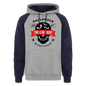 Colorblock Hoodie - heather gray/navy
