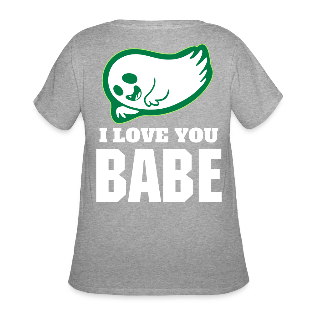 Women’s Curvy T-Shirt - heather gray