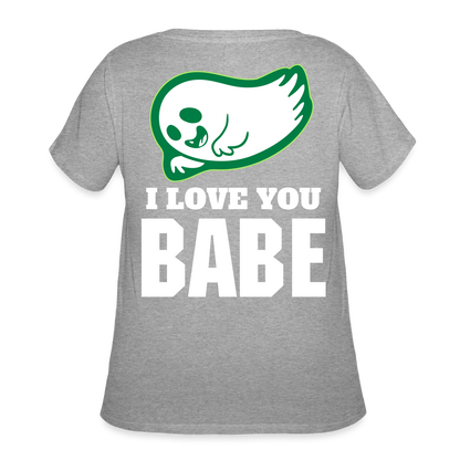 Women’s Curvy T-Shirt - heather gray