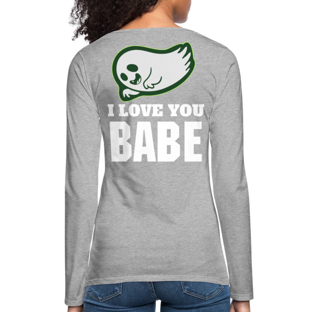 Women's Premium Long Sleeve T-Shirt - heather gray