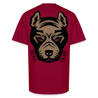 Unisex Oversized Heavyweight T-Shirt - cardinal