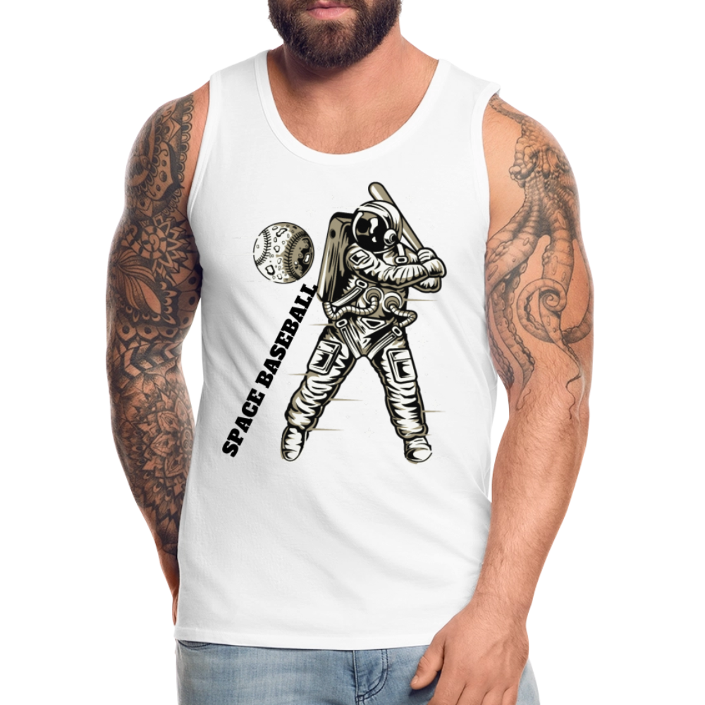 Men’s Premium Tank - white