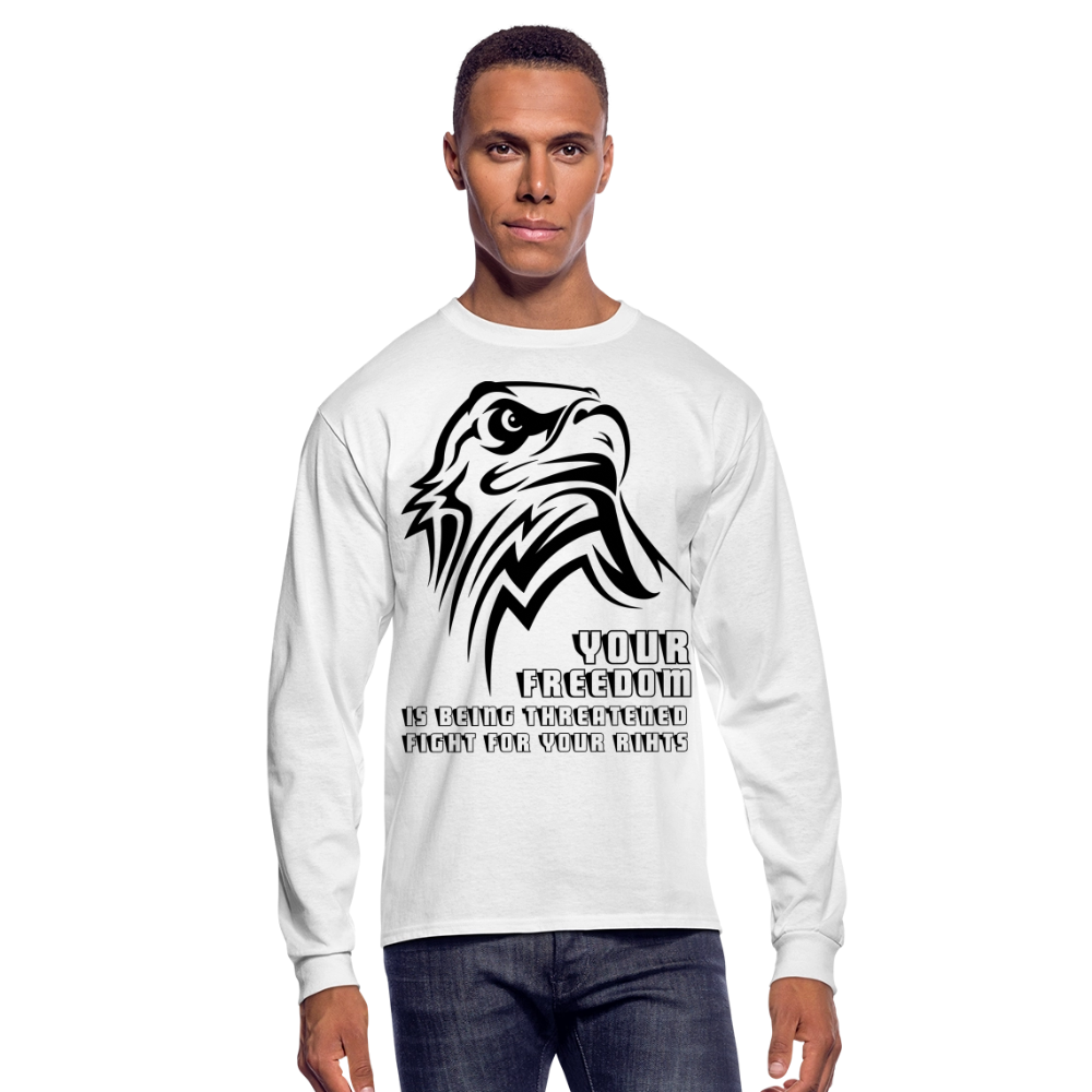 Men's Long Sleeve T-Shirt - white