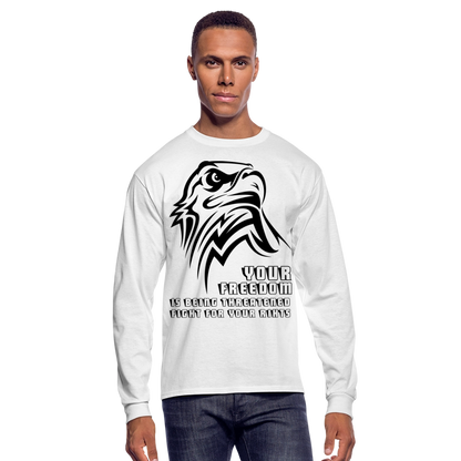 Men's Long Sleeve T-Shirt - white