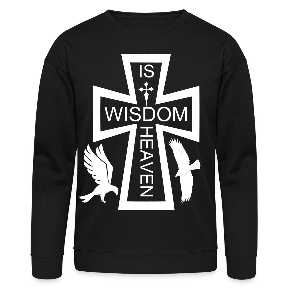 Bella + Canvas Unisex Sweatshirt - black