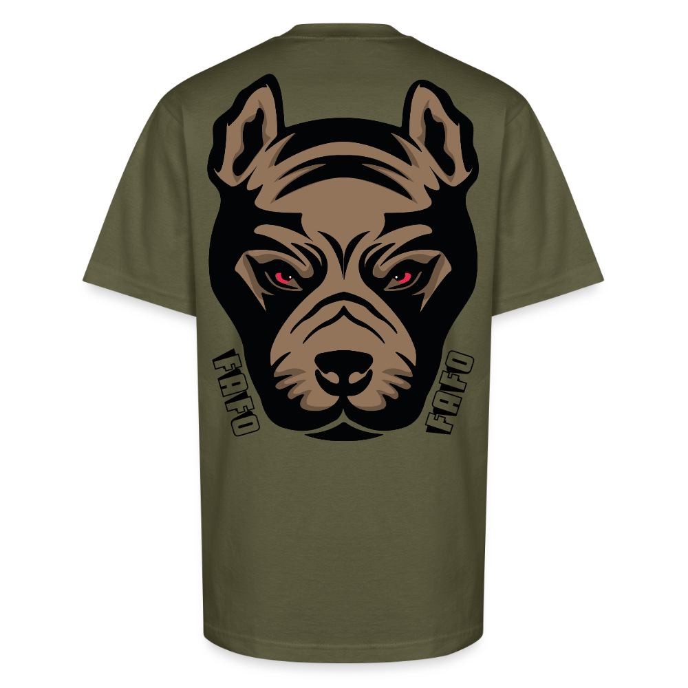 Unisex Oversized Heavyweight T-Shirt - classic olive