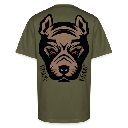 Unisex Oversized Heavyweight T-Shirt - classic olive