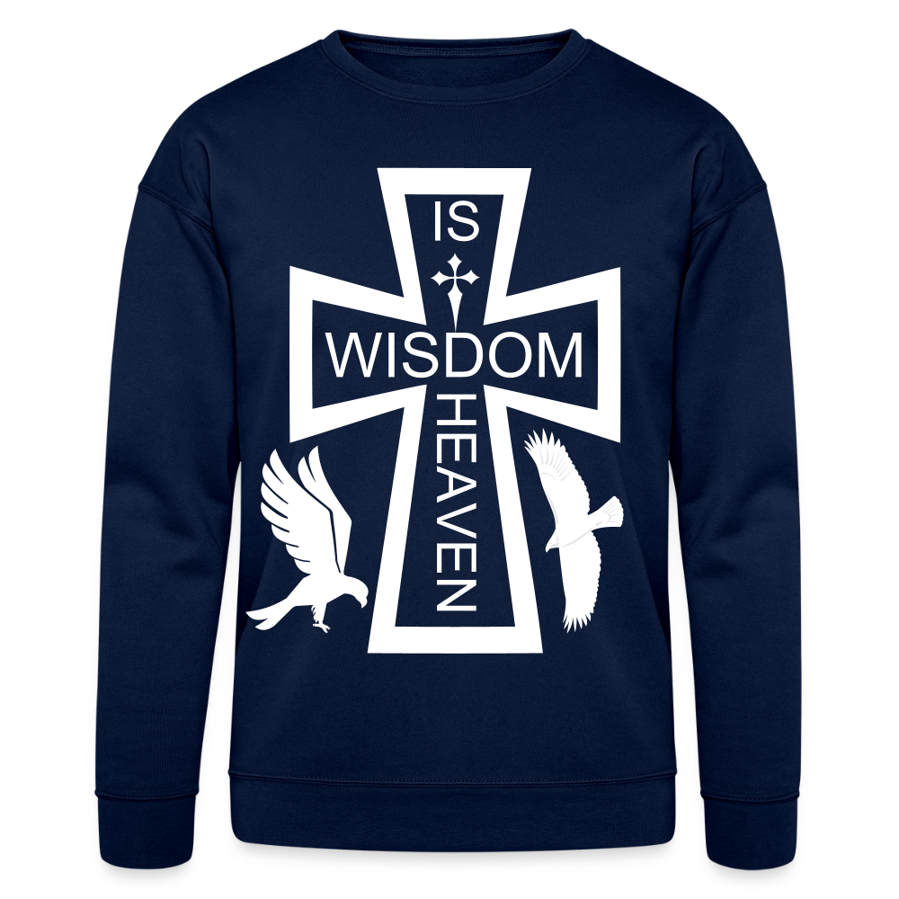 Bella + Canvas Unisex Sweatshirt - navy