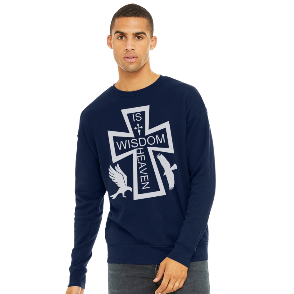 Bella + Canvas Unisex Sweatshirt - navy