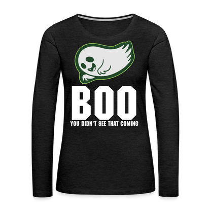 Women's Premium Long Sleeve T-Shirt - charcoal grey