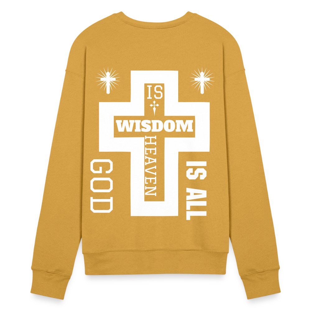 Bella + Canvas Unisex Sweatshirt - heather mustard