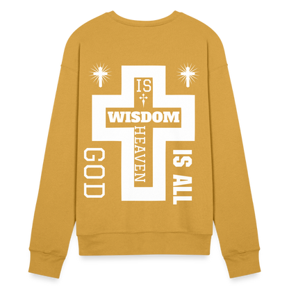 Bella + Canvas Unisex Sweatshirt - heather mustard