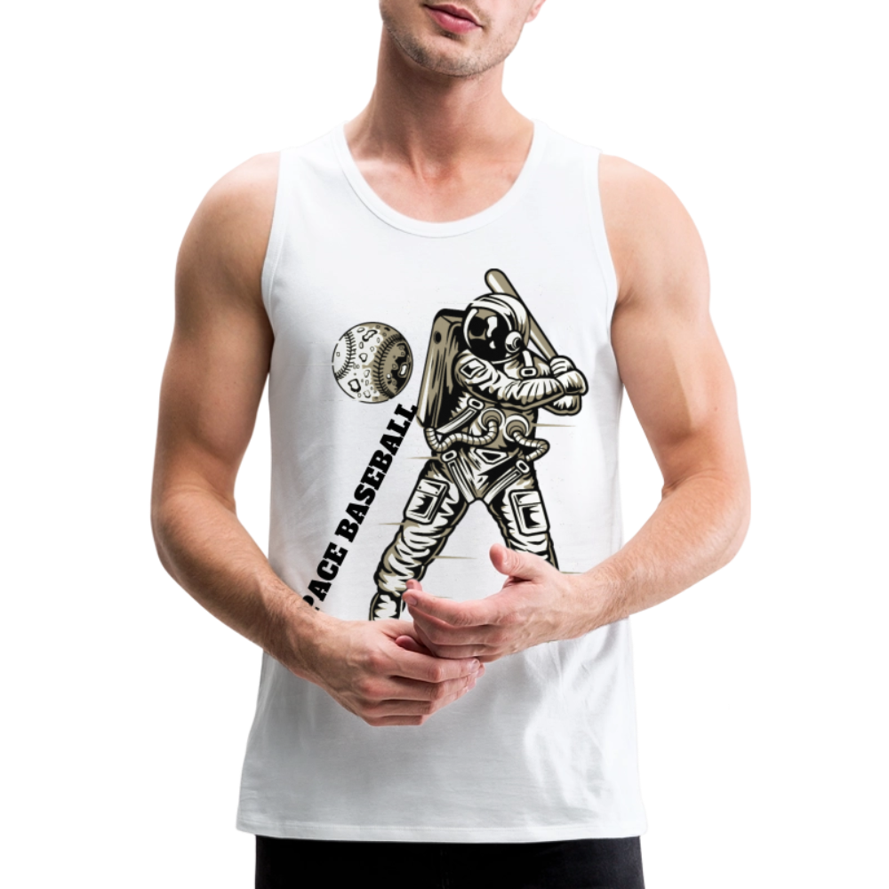 Men’s Premium Tank - white