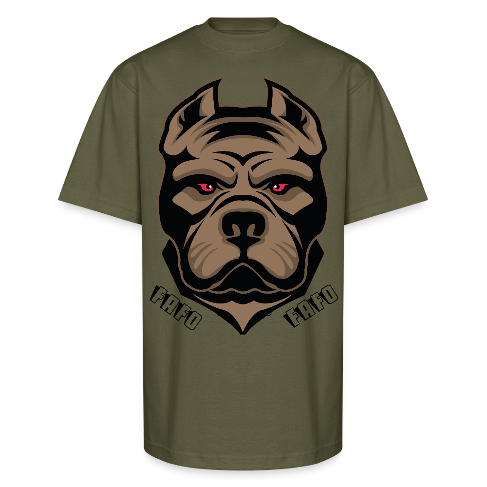 Unisex Oversized Heavyweight T-Shirt - classic olive