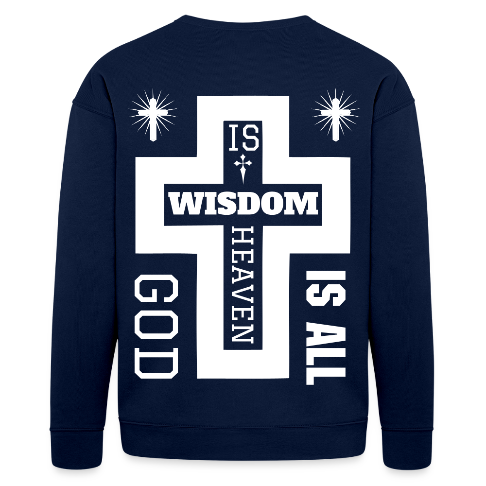 Bella + Canvas Unisex Sweatshirt - navy