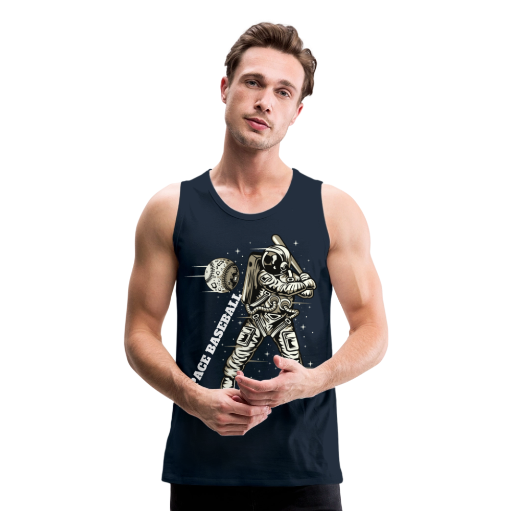 Men’s Premium Tank - deep navy